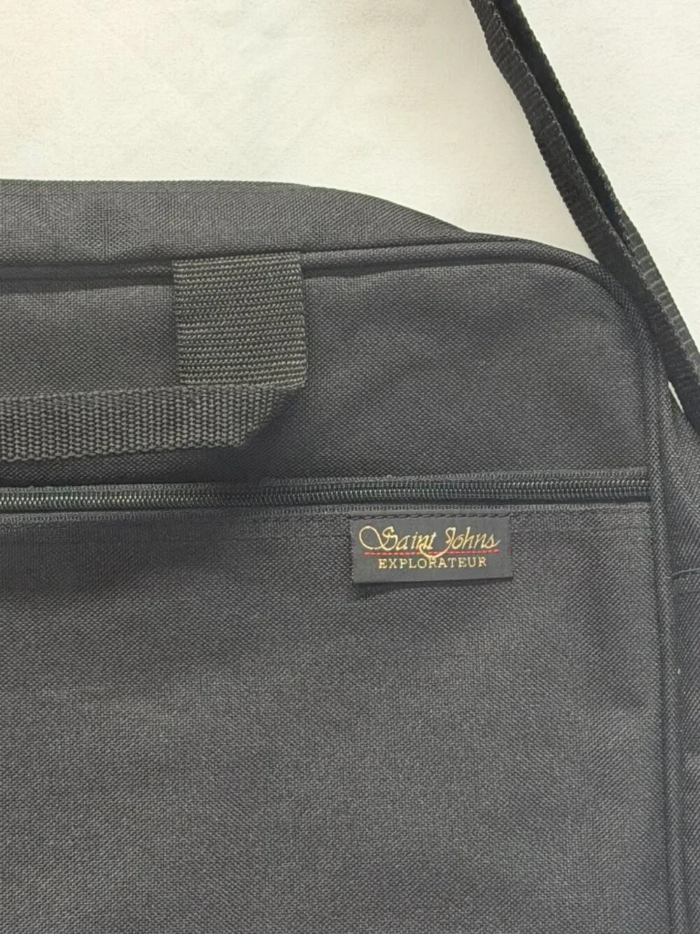 Saint Johns Explorateur Messenger Laptop Bag Canvas